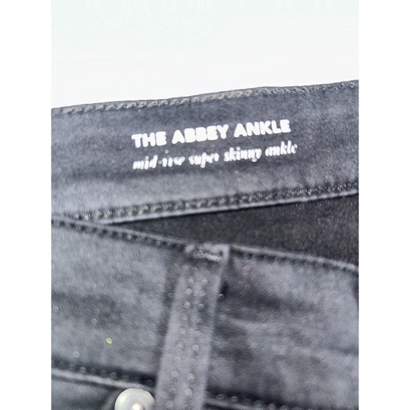 Anthropologie x AG Adriano Goldschmied Jeans Womens 27 mid rise Abbey ankle - Picture 6 of 8